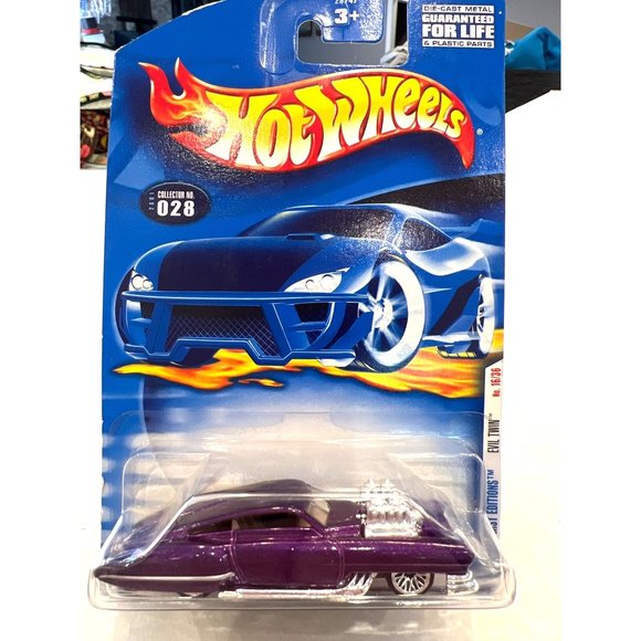 Hot Wheels 2001 First Editions 16 of 36 Collectable Car Evil Twin Toy Box Damage - Picture 1 of 9
